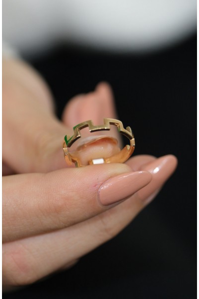 ZİGZAG YÜZÜK 14 AYAR A053274