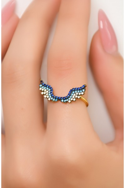 MELEK KANADI YÜZÜK 14 AYAR A053630