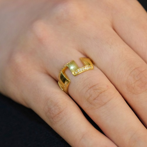 ZİGZAG YÜZÜK 22 AYAR A053699