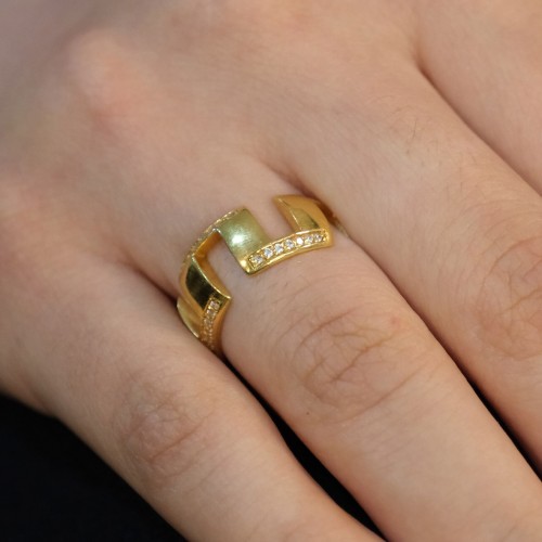 ZİGZAG YÜZÜK 22 AYAR A053699