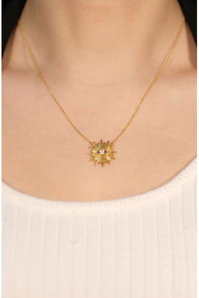 GÖZ GÜNEŞ KOLYE 22 AYAR A054486 GÖZ GÜNEŞ KOLYE 22 AYAR A054486