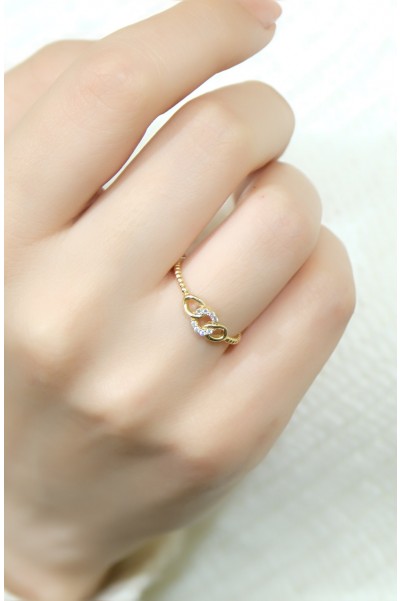 ÇITIR YÜZÜK 14 AYAR A055252