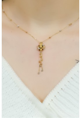 SALLANTILI DORİKA KOLYE 14 AYAR A055258