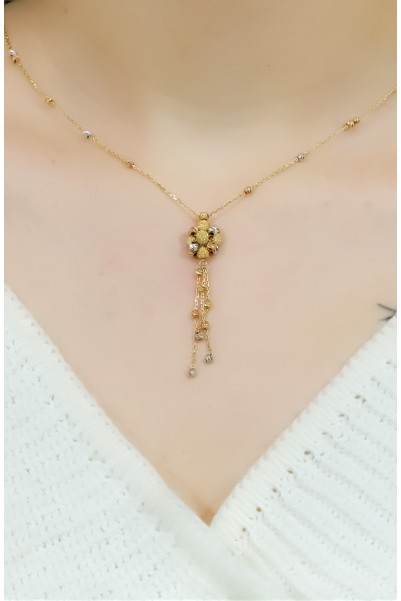 SALLANTILI DORİKA KOLYE 14 AYAR A055258 SALLANTILI DORİKA KOLYE 14 AYAR A055258