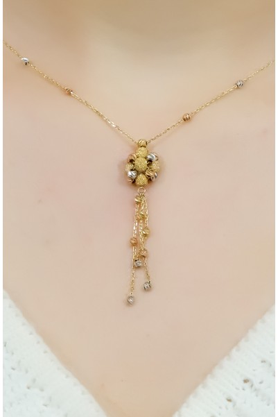 SALLANTILI DORİKA KOLYE 14 AYAR A055258 SALLANTILI DORİKA KOLYE 14 AYAR A055258