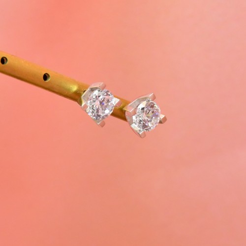 TEKTAŞ KÜPE 14 AYAR A055604 TEKTAŞ KÜPE 14 AYAR A055604