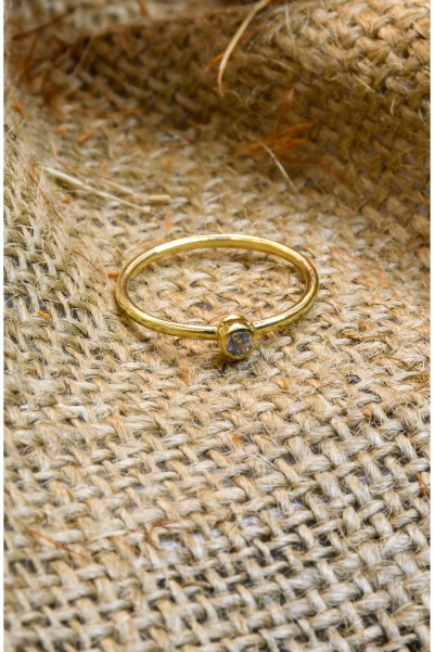 TEKTAŞ YÜZÜK 14 AYAR A055621