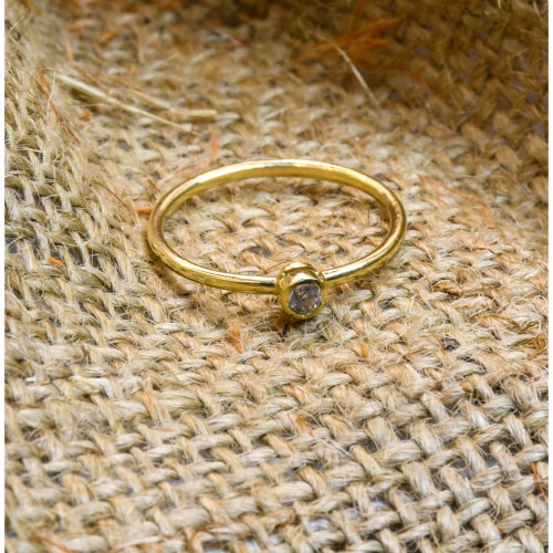 TEKTAŞ YÜZÜK 14 AYAR A055621 TEKTAŞ YÜZÜK 14 AYAR A055621