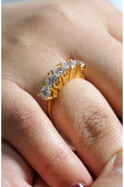 BEŞTAŞ YÜZÜK 22 AYAR A056009 BEŞTAŞ YÜZÜK 22 AYAR A056009