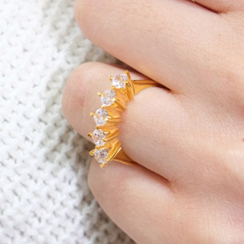 BEŞTAŞ YÜZÜK 22 AYAR A056647 BEŞTAŞ YÜZÜK 22 AYAR A056647