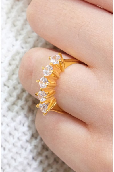 BEŞTAŞ YÜZÜK 22 AYAR A056647 BEŞTAŞ YÜZÜK 22 AYAR A056647