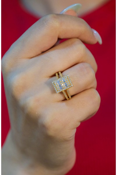 BAGET YÜZÜK 22 AYAR A057347