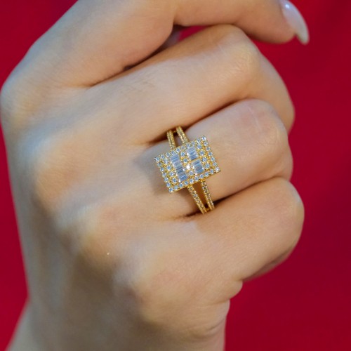 BAGET YÜZÜK 22 AYAR A057347