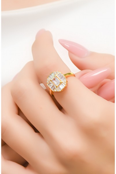 BAGET YÜZÜK 22 AYAR A057350