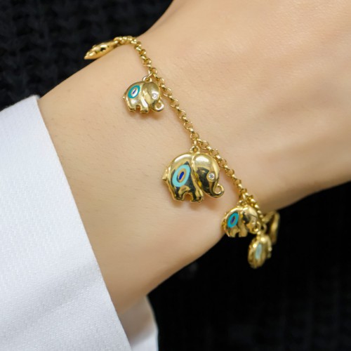 FİL MODEL BİLEKLİK 14 AYAR A057731 FİL MODEL BİLEKLİK 14 AYAR A057731