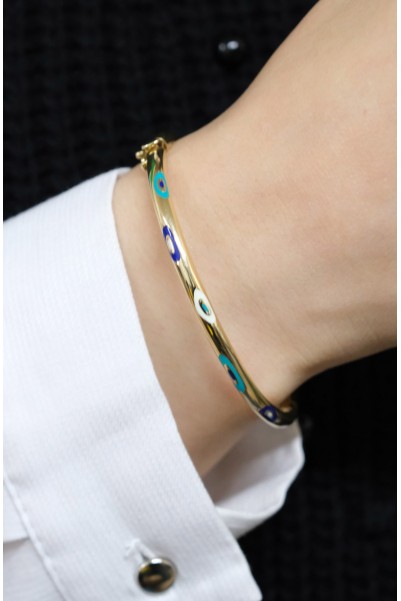 MİNELİ KELEPÇE 14 AYAR A057734