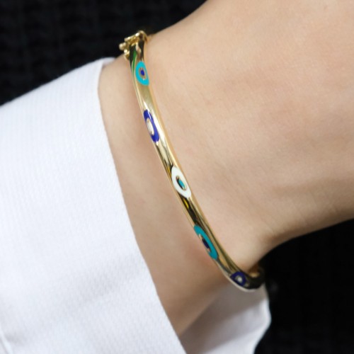 MİNELİ KELEPÇE 14 AYAR A057734 MİNELİ KELEPÇE 14 AYAR A057734