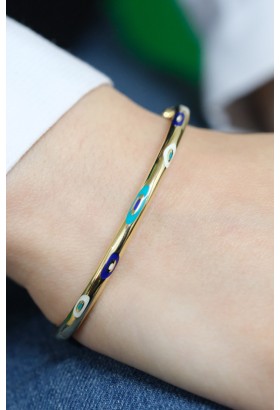 MİNELİ KELEPÇE 14 AYAR A057734