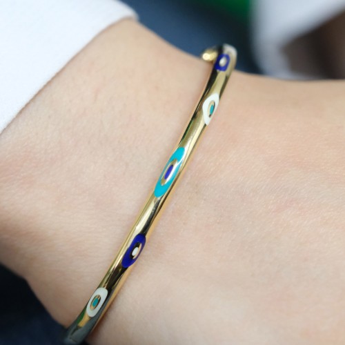 MİNELİ KELEPÇE 14 AYAR A057734 MİNELİ KELEPÇE 14 AYAR A057734