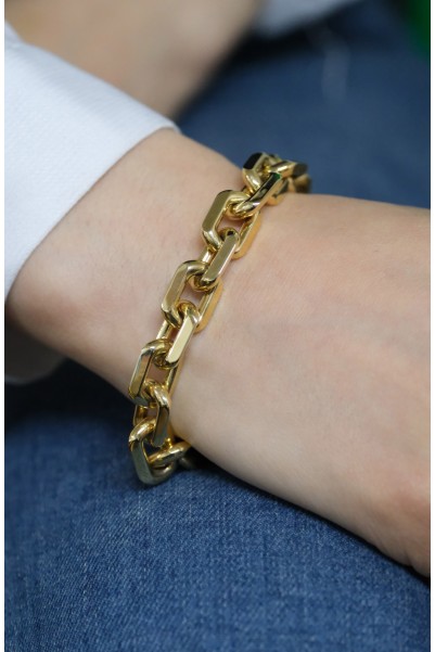 ZİNCİR BİLEKLİK 14 AYAR A057736 ZİNCİR BİLEKLİK 14 AYAR A057736