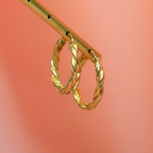 BURGU HALKA KÜPE 14 AYAR A057777 BURGU HALKA KÜPE 14 AYAR A057777