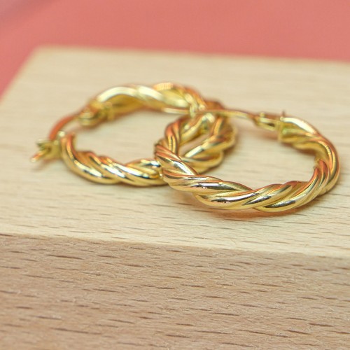 BURGU HALKA KÜPE 14 AYAR A057777 BURGU HALKA KÜPE 14 AYAR A057777