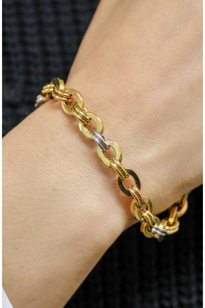 ZİNCİR BİLEKLİK 14 AYAR A057798 ZİNCİR BİLEKLİK 14 AYAR A057798