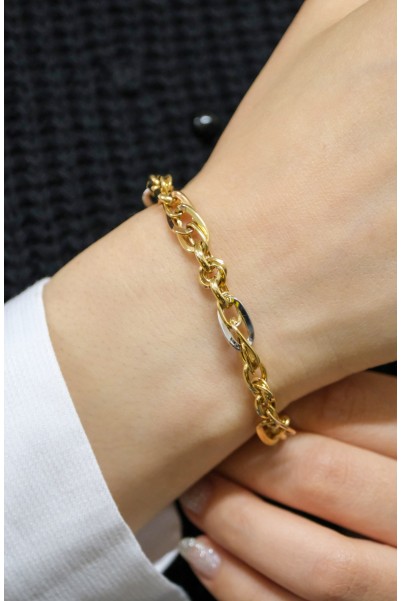 ZİNCİR BİLEKLİK 14 AYAR A057802 ZİNCİR BİLEKLİK 14 AYAR A057802