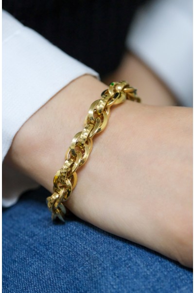 KUYU ZİNCİR BİLEKLİK 14 AYAR A057826 KUYU ZİNCİR BİLEKLİK 14 AYAR A057826