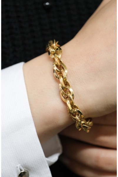 KUYU ZİNCİR BİLEKLİK 14 AYAR A057826 KUYU ZİNCİR BİLEKLİK 14 AYAR A057826