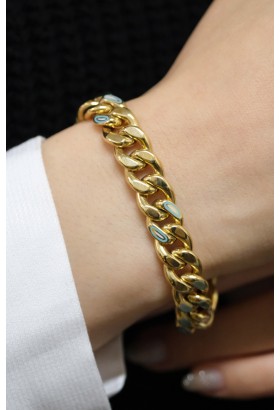 KUYU ZİNCİR MODEL BİLEKLİK 14 AYAR A057839 KUYU ZİNCİR MODEL BİLEKLİK 14 AYAR A057839