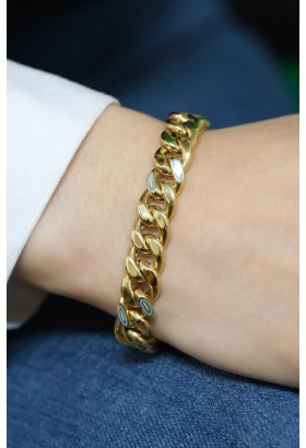 KUYU ZİNCİR MODEL BİLEKLİK 14 AYAR A057839 KUYU ZİNCİR MODEL BİLEKLİK 14 AYAR A057839