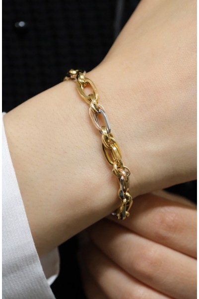 ZİNCİR BİLEKLİK 14 AYAR A057840 ZİNCİR BİLEKLİK 14 AYAR A057840