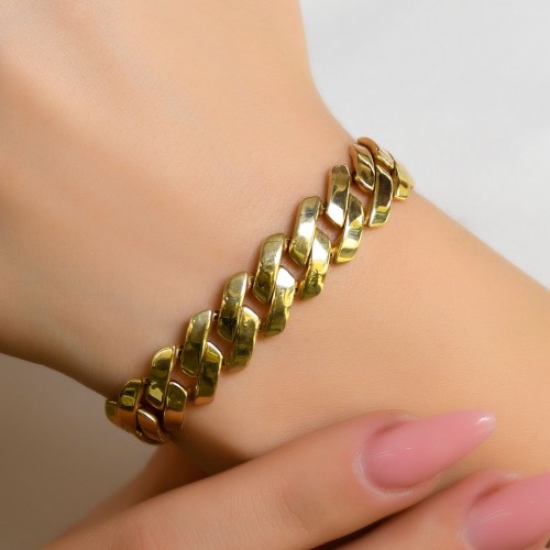 ZİNCİR BİLEKLİK 14 AYAR A057935 ZİNCİR BİLEKLİK 14 AYAR A057935