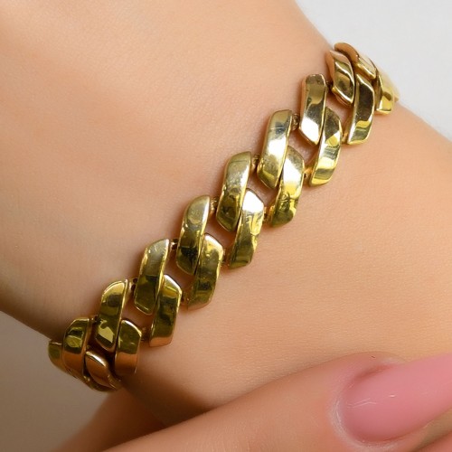 ZİNCİR BİLEKLİK 14 AYAR A057935 ZİNCİR BİLEKLİK 14 AYAR A057935