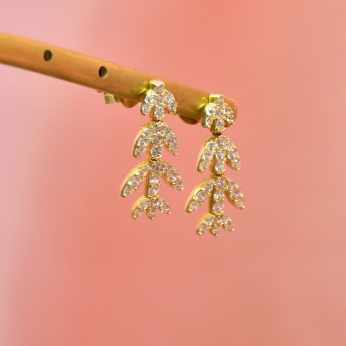 YAPRAK MODEL KÜPE 14 AYAR A057983 YAPRAK MODEL KÜPE 14 AYAR A057983