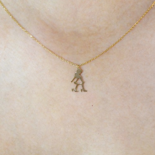 KADIN MODEL KOLYE 14 AYAR A058122 KADIN MODEL KOLYE 14 AYAR A058122