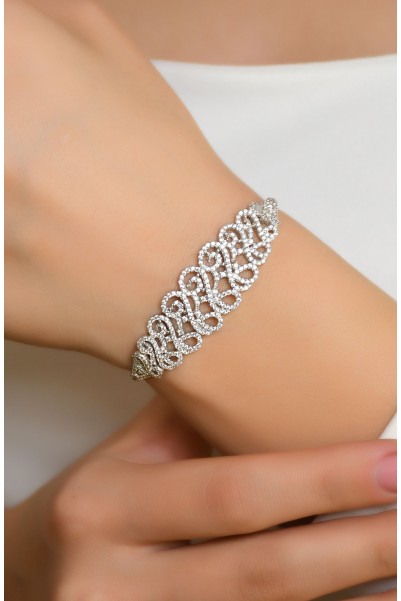 SU YOLU KRİSTAL TAŞLI BİLEKLİK 14 AYAR A058390