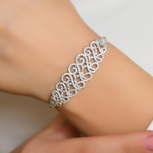 SU YOLU KRİSTAL TAŞLI BİLEKLİK 14 AYAR A058390 SU YOLU KRİSTAL TAŞLI BİLEKLİK 14 AYAR A058390