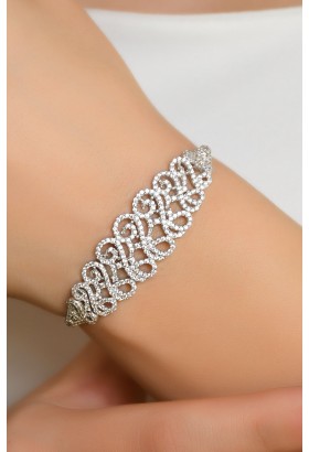 SU YOLU KRİSTAL TAŞLI BİLEKLİK 14 AYAR A058390 SU YOLU KRİSTAL TAŞLI BİLEKLİK 14 AYAR A058390