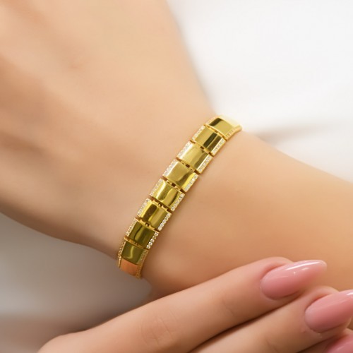 TAŞLI TASARIM BİLEKLİK 22 AYAR A058707 TAŞLI TASARIM BİLEKLİK 22 AYAR A058707