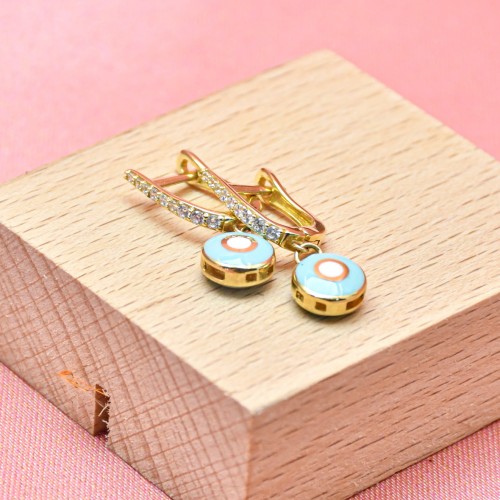 SALLANTILI KÜPE 14 AYAR A058730 SALLANTILI KÜPE 14 AYAR A058730