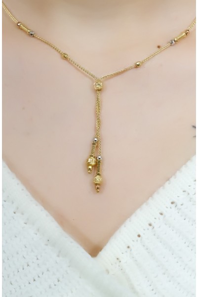 SALLANTILI DORİKA KOLYE 14 AYAR A059177 SALLANTILI DORİKA KOLYE 14 AYAR A059177