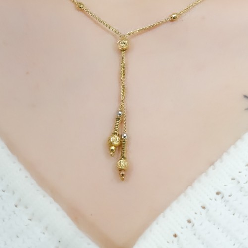 SALLANTILI DORİKA KOLYE 14 AYAR A059177 SALLANTILI DORİKA KOLYE 14 AYAR A059177