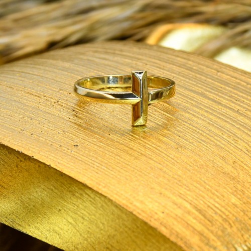 T MODEL YÜZÜK 14 AYAR A059190 T MODEL YÜZÜK 14 AYAR A059190