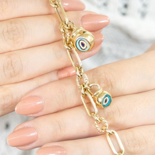 SALLANTILI TASARIM BİLEKLİK 14 AYAR A059742 SALLANTILI TASARIM BİLEKLİK 14 AYAR A059742