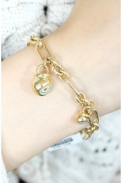 SALLANTILI TASARIM BİLEKLİK 14 AYAR A059742