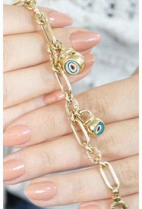 SALLANTILI TASARIM BİLEKLİK 14 AYAR A059742