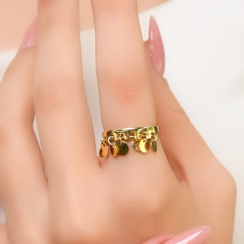 SALLANTI PULLU YÜZÜK 14 AYAR A059762 SALLANTI PULLU YÜZÜK 14 AYAR A059762