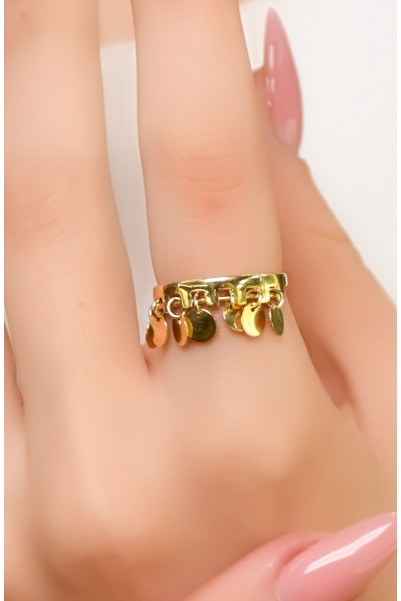 SALLANTI PULLU YÜZÜK 14 AYAR A059762